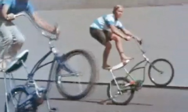 bicycle wheelie bar